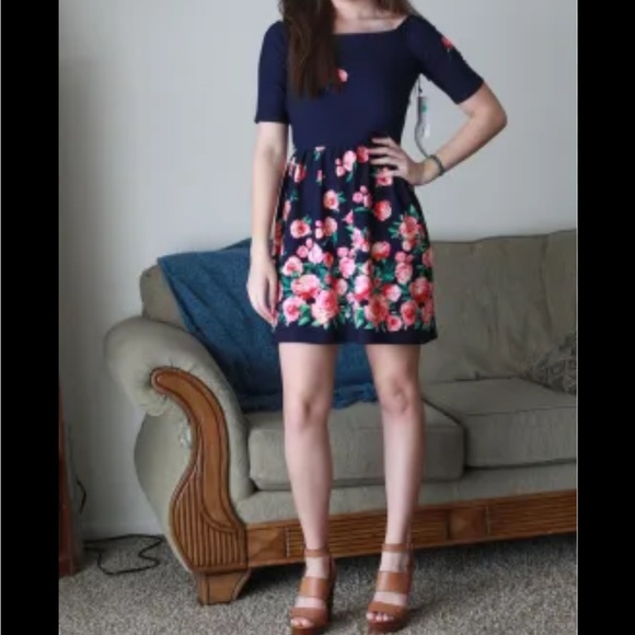 🌺NWT Nine Britton Stitch Fix Gwen Off Shoulder Midi Knit Dress - Picture 3 of 12